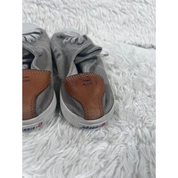 Johnnie-O Sail Away Sneakers Shoes Mens Size 9M Gray Lace Up - Picture 5 of 13